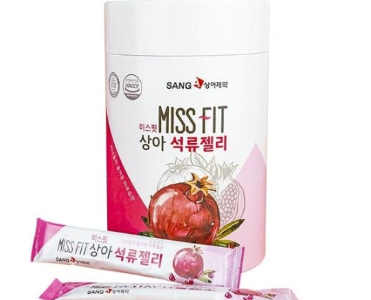 Collagen thạch lựu Sanga Miss fit Hộp 30 gói